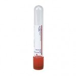 Vacutainer glas, 10 ml, red