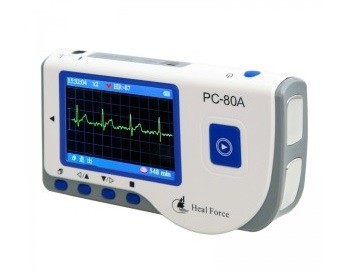Håndholdt Easy ECG Monitor -- PC-80A (Bluetooth 4.0)