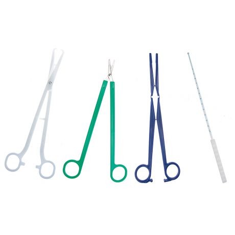 Spiralsæt, 4 instrumenter, engangs