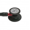 Littmann, Cardiology IV - sort/sort, Rød studs