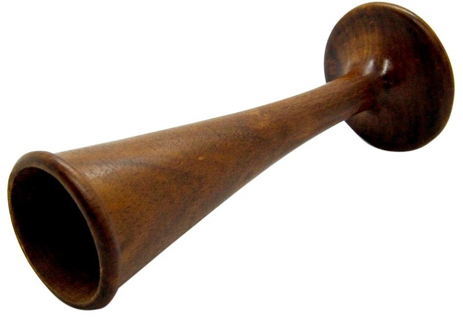 Lytterør, træ, 17 cm