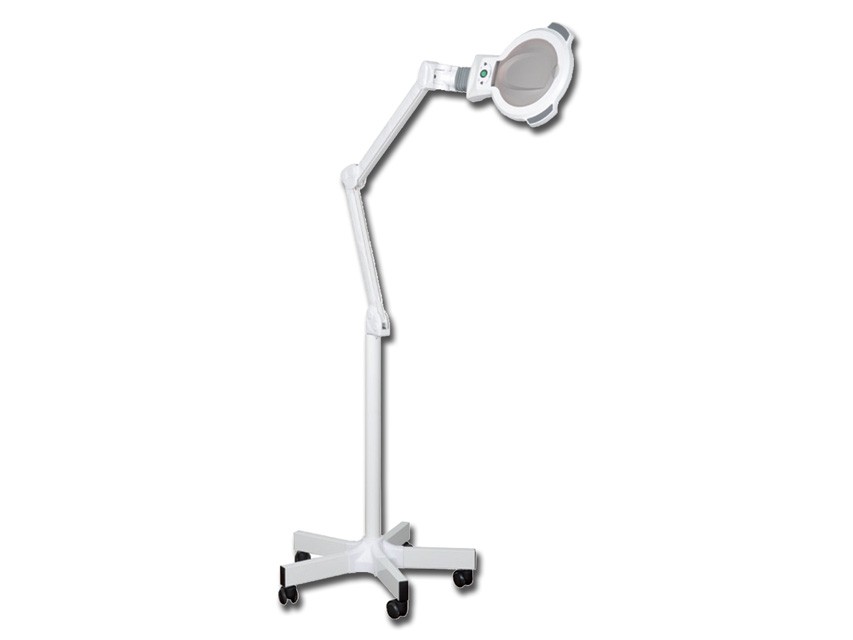 DERMALED - trolly lampe med forstørrelse og LED-lys