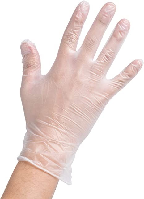 Vinyl handsker, 100stk.