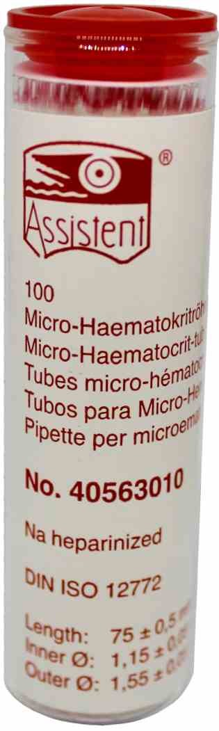 Hepariniserat kapillärrör