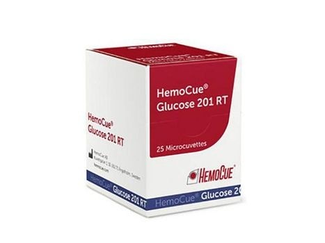 Hemocue Glukose 201+ RT Cuvetter, enkeltpakket 25 stk.