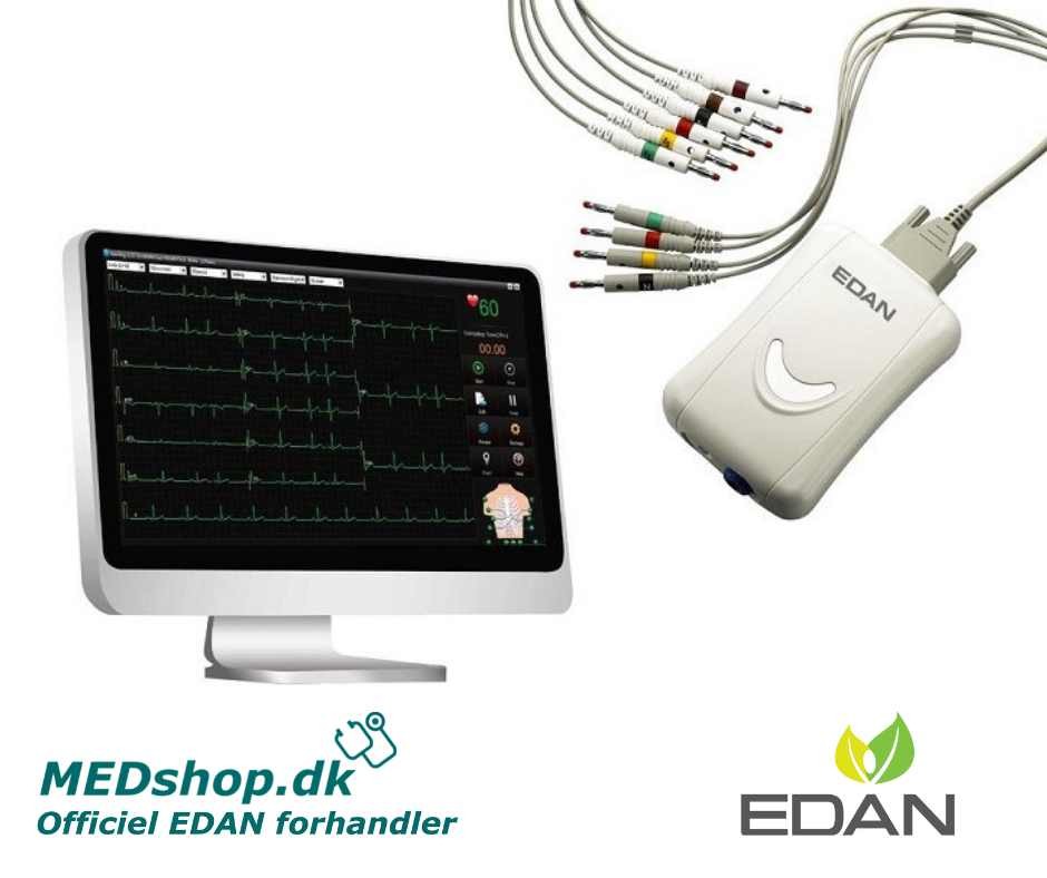 SE-1515 PC-EKG-system m. fortolkning - EDAN