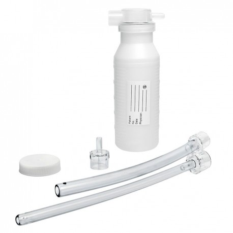 Accessory set for hand suction pump