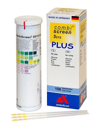 CombiScreen 5 + L PLUS urinstix (100 stk.) 