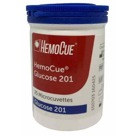 HemoCue - Glucose 201+ kuvetter 25 st. In box