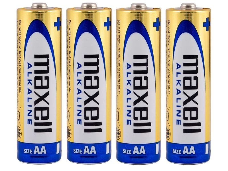 4 st AA LR6 alkaliska batterier