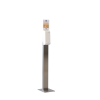 PLUM stativ rustfritt stål med Combiplum elektronisk dispenser