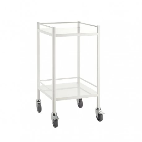 Clinic table (assembled upon delivery), white, 49 cm. wide