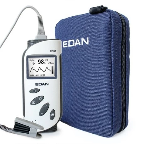 H100b pulsoksimeter med sensor