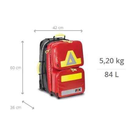 PAX EMS RYGGSÄCK - TROLLEY