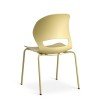 Luna chair, Mustard PVC