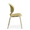 Luna chair, Mustard PVC