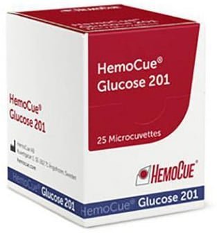 HemoCue - Glu 201+ kuvetter 4x25 st. Enkelpacket