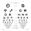 ISOeyes kombisyntavle for oppheng 45x45cm, 3m, LOGmar