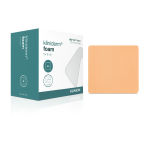 Kliniderm Foam, skumbandasjer, steril, 5 cm x 5 cm, 10 stk.