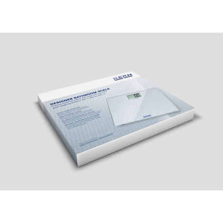 KERN MGD baderumsvægt - 250kg, 38x33 cm