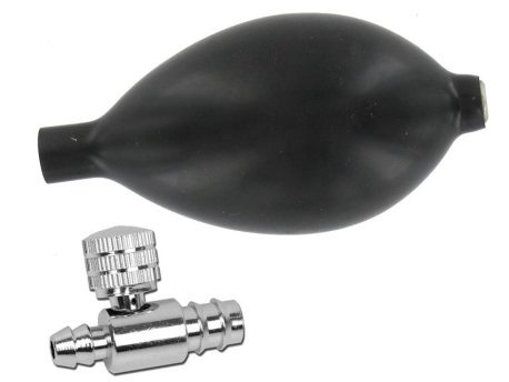 Handpump, Latex, med skuvventil