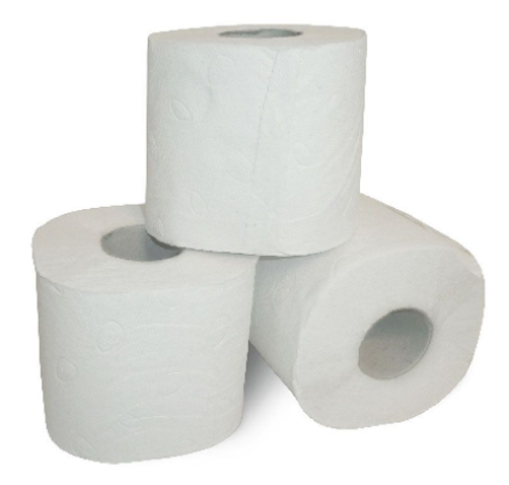 Toiletpapir, 64 rll, 2 lags, 29 m. pr rulle.