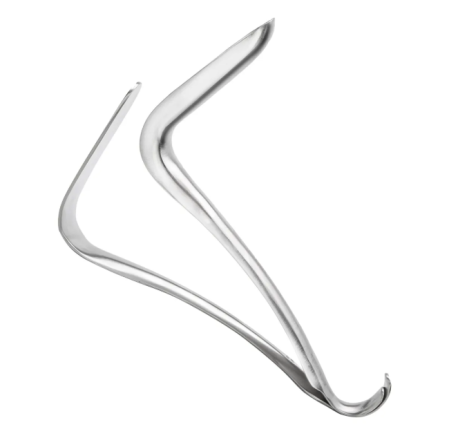 Kristeller Spekulum, Medium: 10 x 1,8 cm