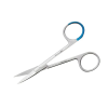 Surgical scissors, pointed, straight, disposable, 11.5 cm, 25 pcs.