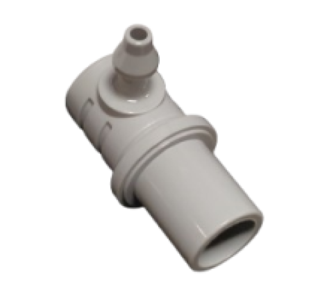 Omron, Air Plug-kontakt, grå (vinklet) til HBP1120/1320